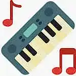 Logo for children's piano lessons at Besharp Music School, Adelaide, symbolizing a fun and engaging learning environment.